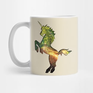 Forest Path Unicorn Silhouette Mug